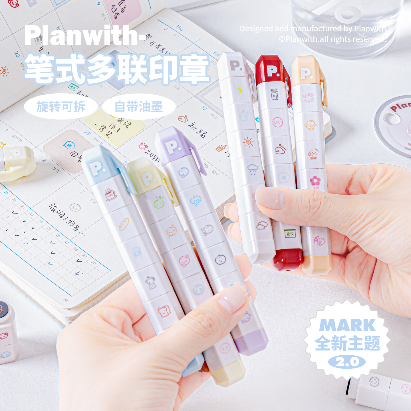Korean Lifestyle & Kids Boutique - Маленький милый мультяшный кофейный деревянный резиновый