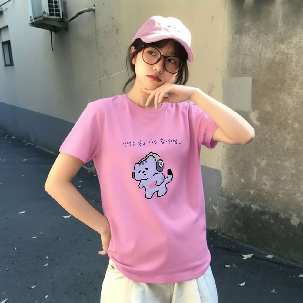Футболка с милым текстовым при – обзор и цена Korean Lifestyle & Kids Boutique