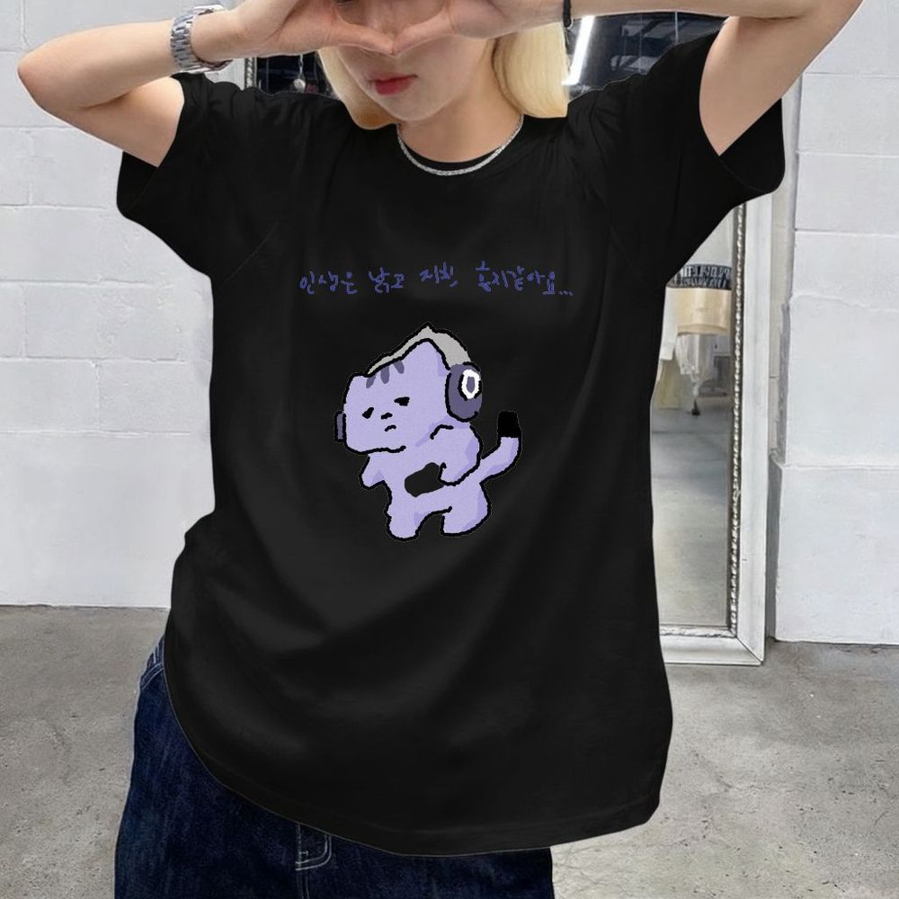 Футболка с милым текстовым при – обзор и цена Korean Lifestyle & Kids Boutique