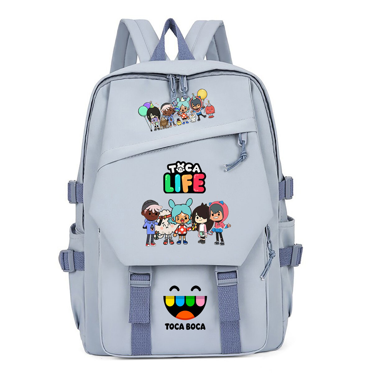 Рюкзак Toca Life World с принт – обзор и цена Korean Student Lifestyle