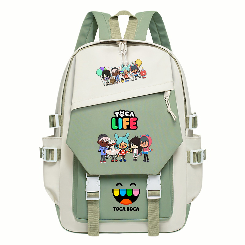 Рюкзак Toca Life World с принт – обзор и цена Korean Student Lifestyle